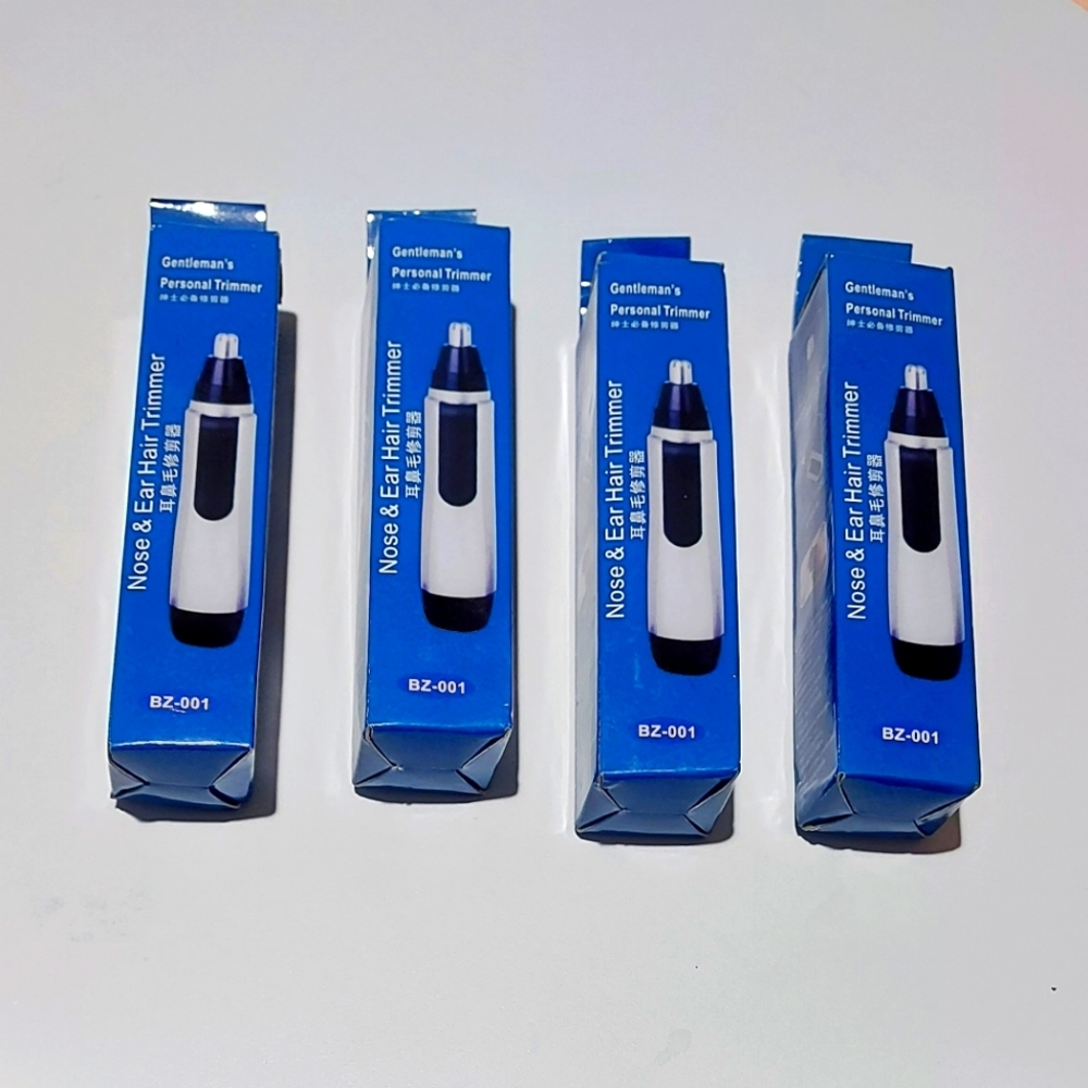 Hair Removal Tool: Nose and Ear Hair Trimmers Set Of 4